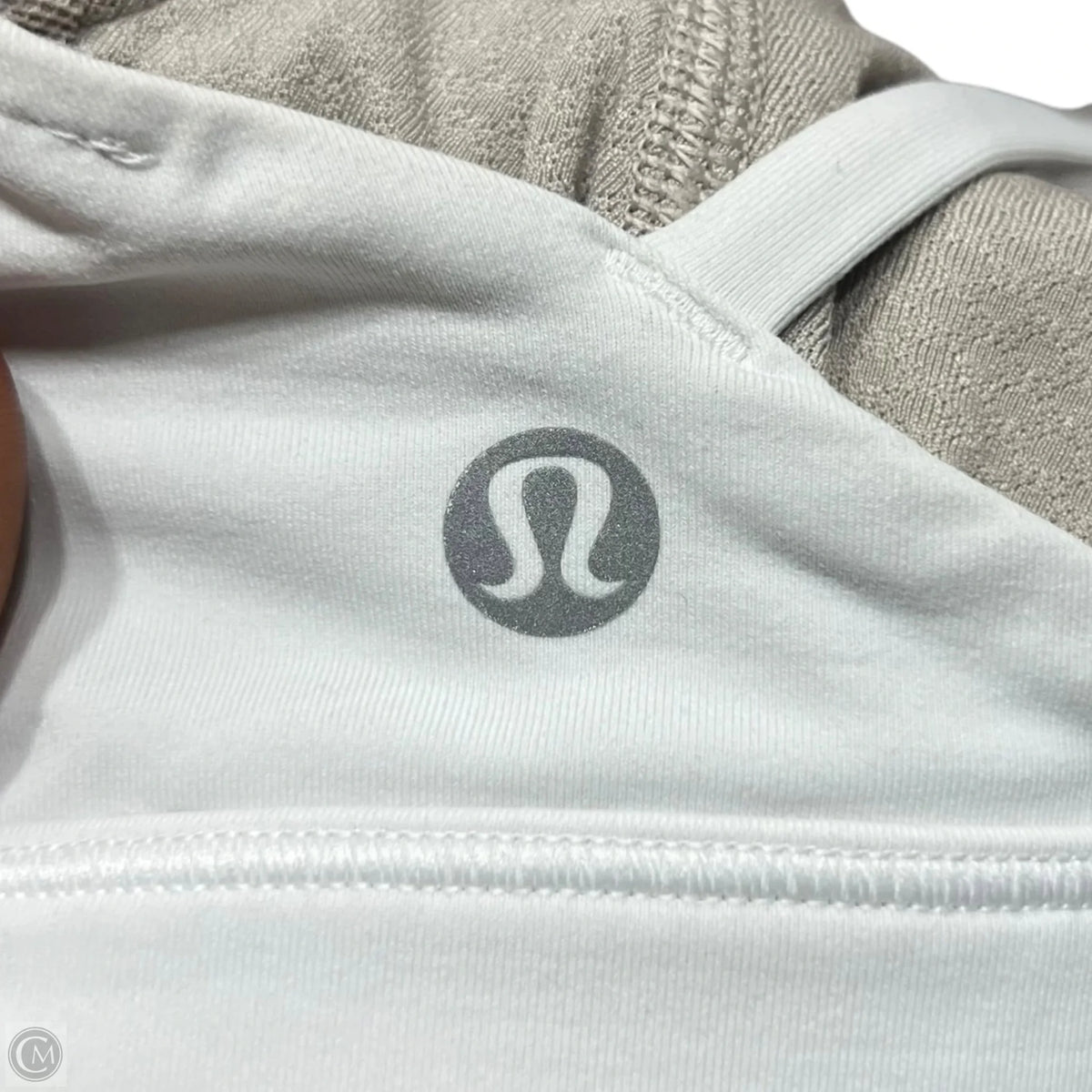 Athletic Bra By Lululemon In White, Size: Xs