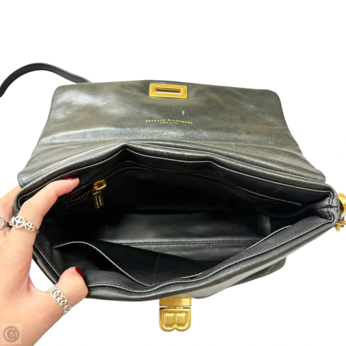 Handbag Designer By Brandon Blackwood, Size: Medium