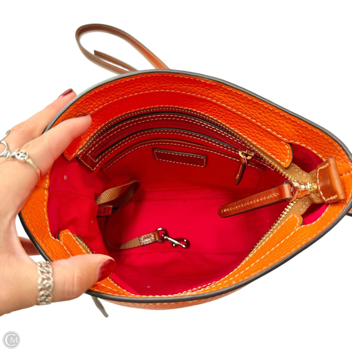 Crossbody Designer By Dooney And Bourke, Size: Medium