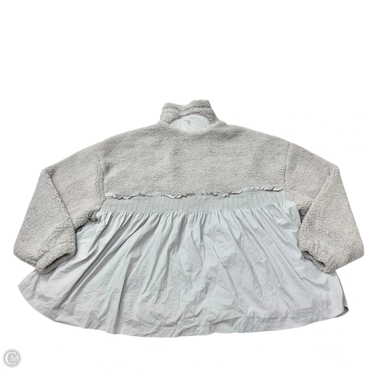 Athletic Jacket By Free People In Grey, Size: S