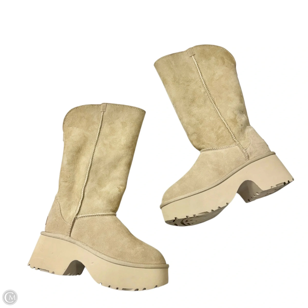 Boots Designer By Ugg In Tan, Size: 8