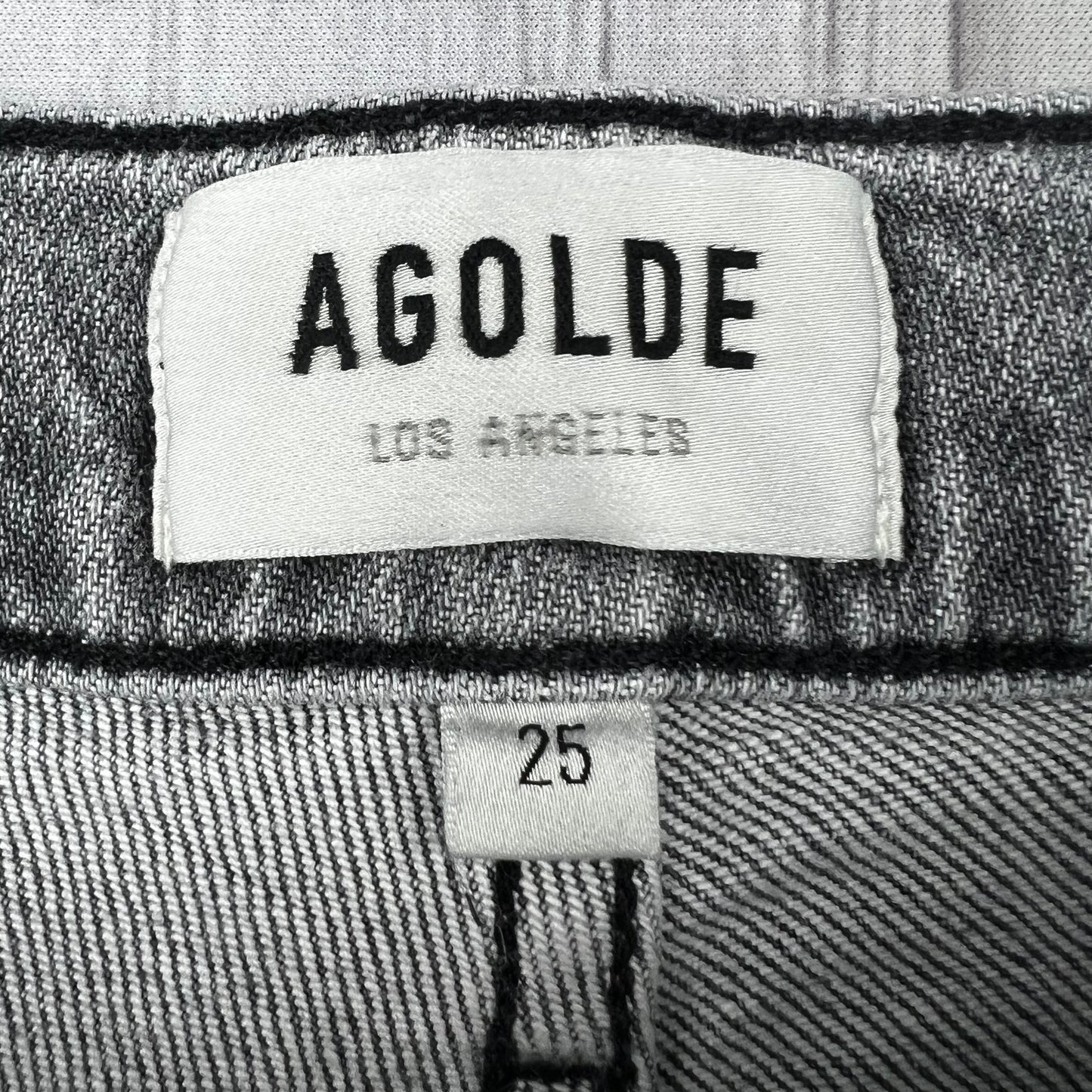 Grey Jeans Straight By Agolde, Size: 2