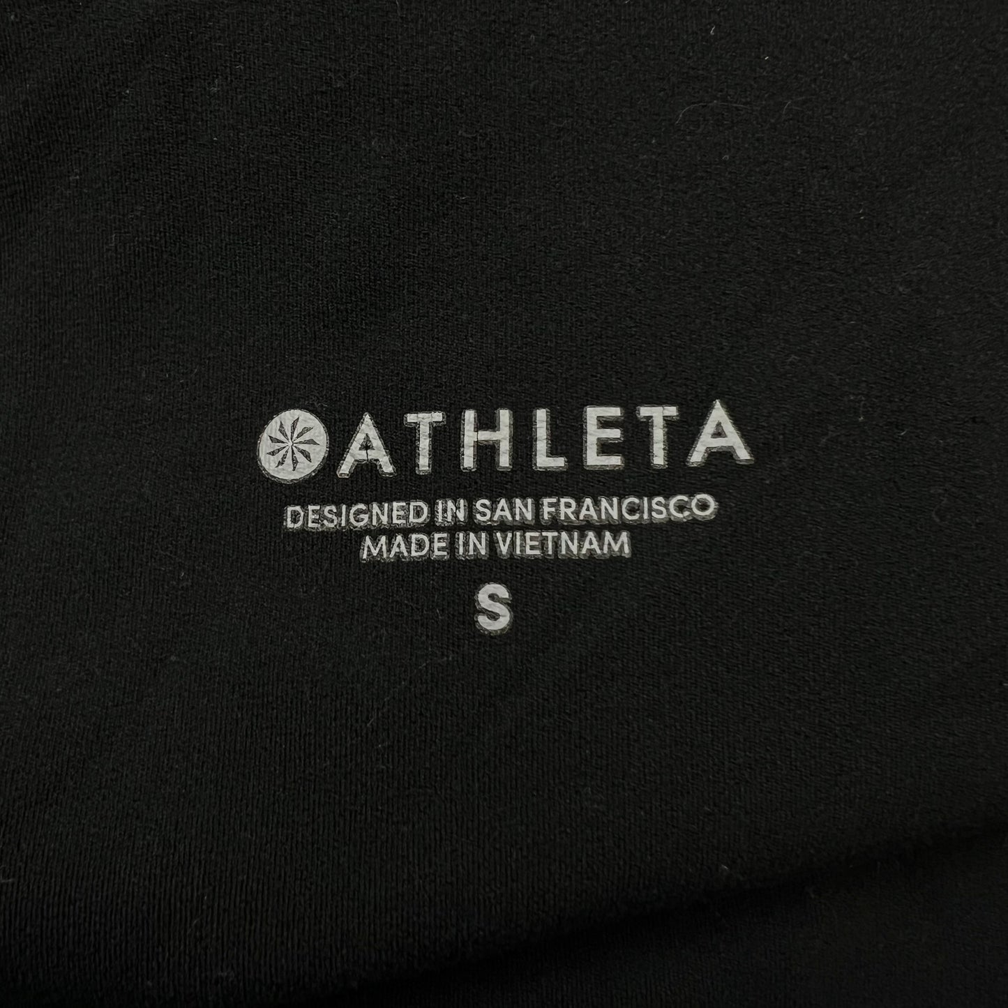 Black Athletic Leggings By Athleta, Size: S