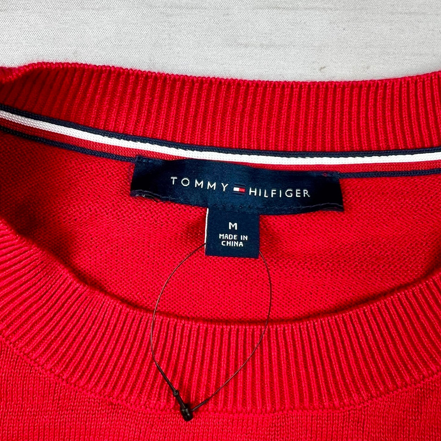 Red Sweater By Tommy Hilfiger, Size: M