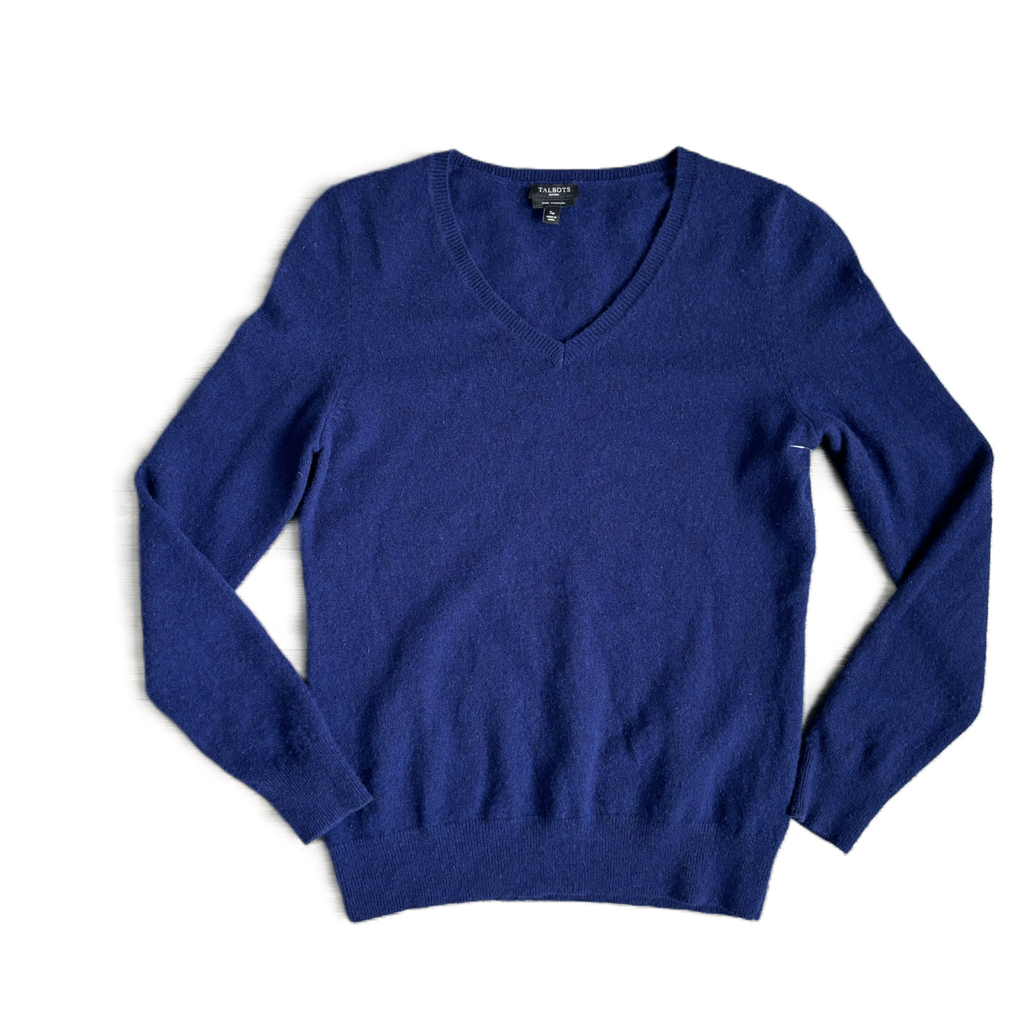 Sweater Cashmere By Talbots In Blue, Size: Sp