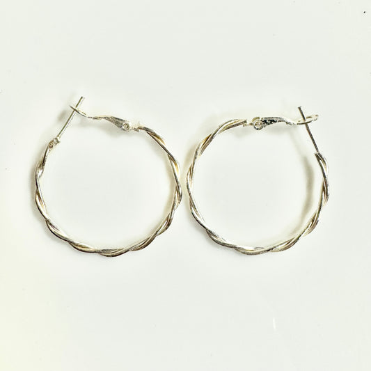 Earrings Hoop 14k