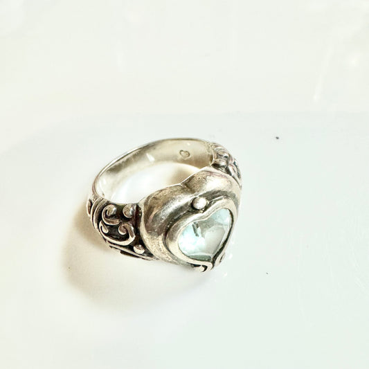 Ring Sterling Silver  Size: 7