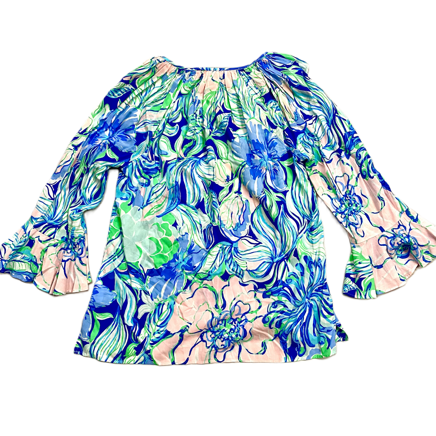 Top 3/4 Sleeve Designer By Lilly Pulitzer  Size: S
