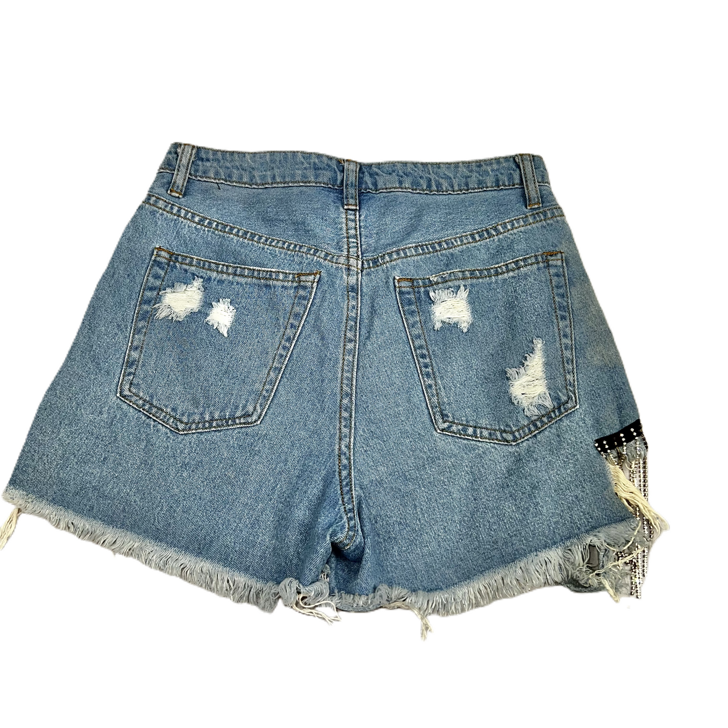 Blue Denim Shorts By Rene, Size: S