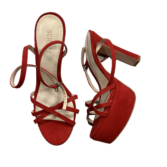 Shoes Heels Platform By Schutz Size: 8.5