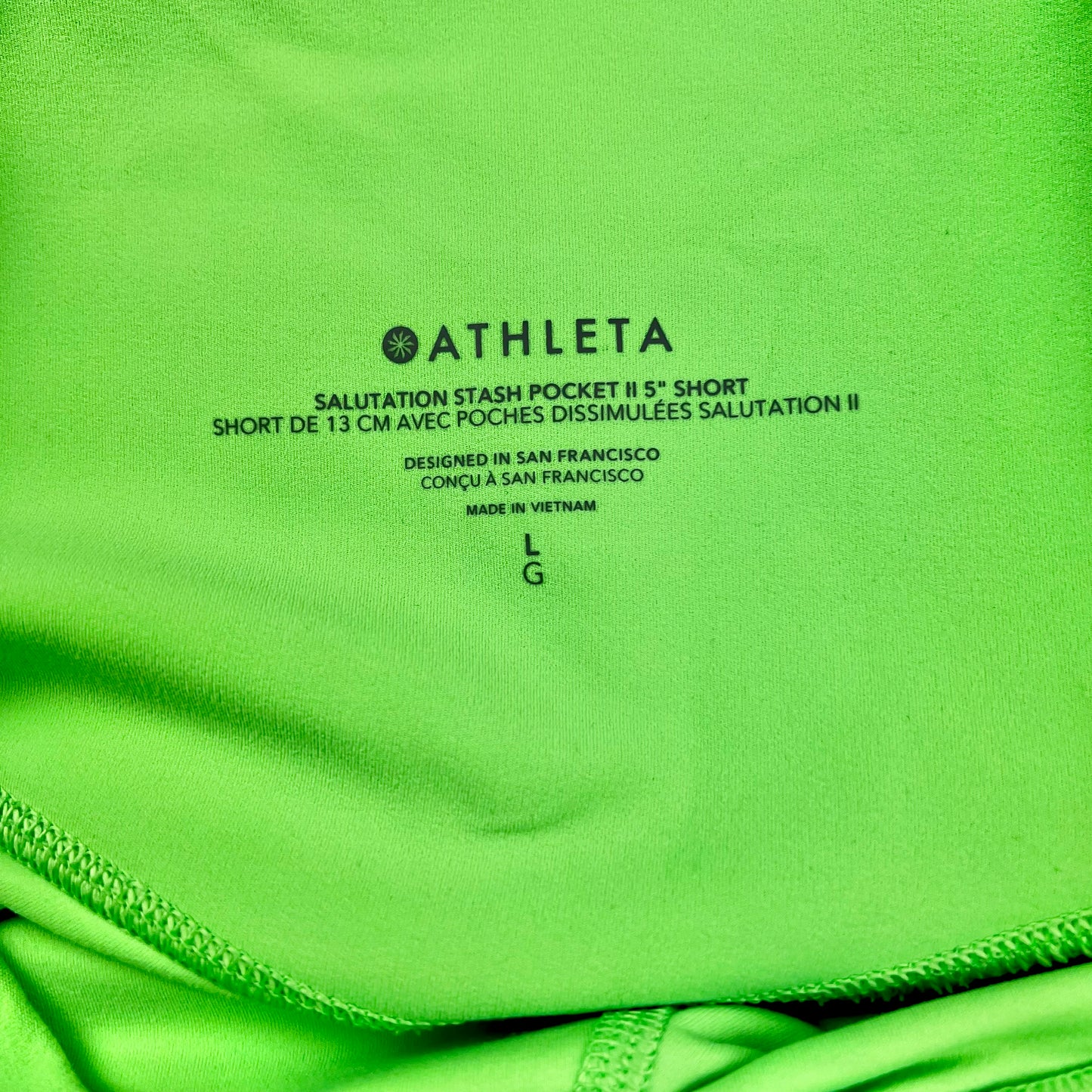 Green Athletic Shorts By Athleta, Size: L