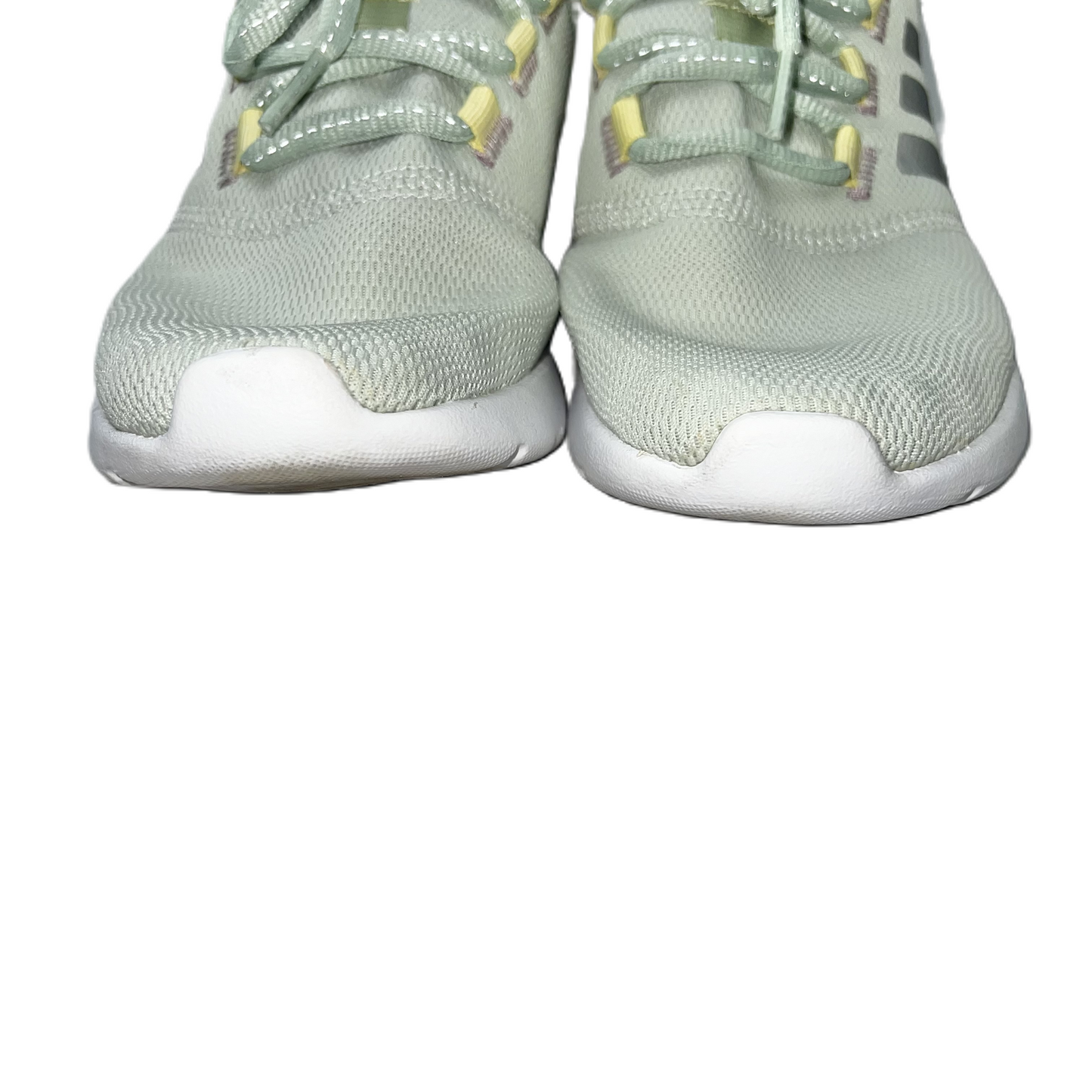 Green & Yellow Shoes Athletic By Adidas, Size: 6.5