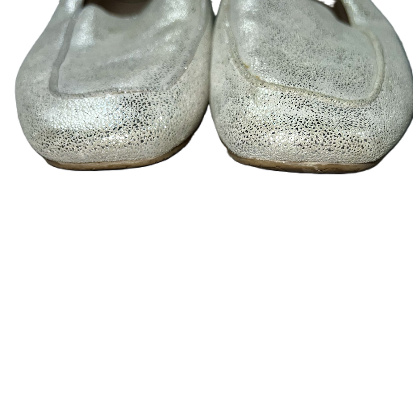 Shoes Flats By Donald Pliner In Silver, Size: 8