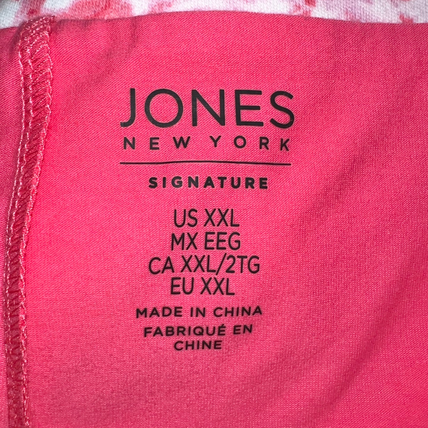 Pink & White Skirt Mini & Short By Jones New York, Size: 20