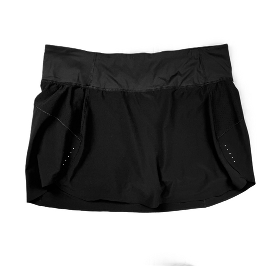 Black Athletic Skort By Athleta, Size: 2x