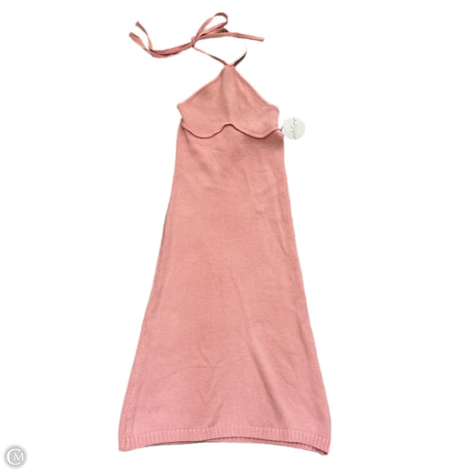 Dress Casual Midi By Petal & Pup In Pink, Size: Xs