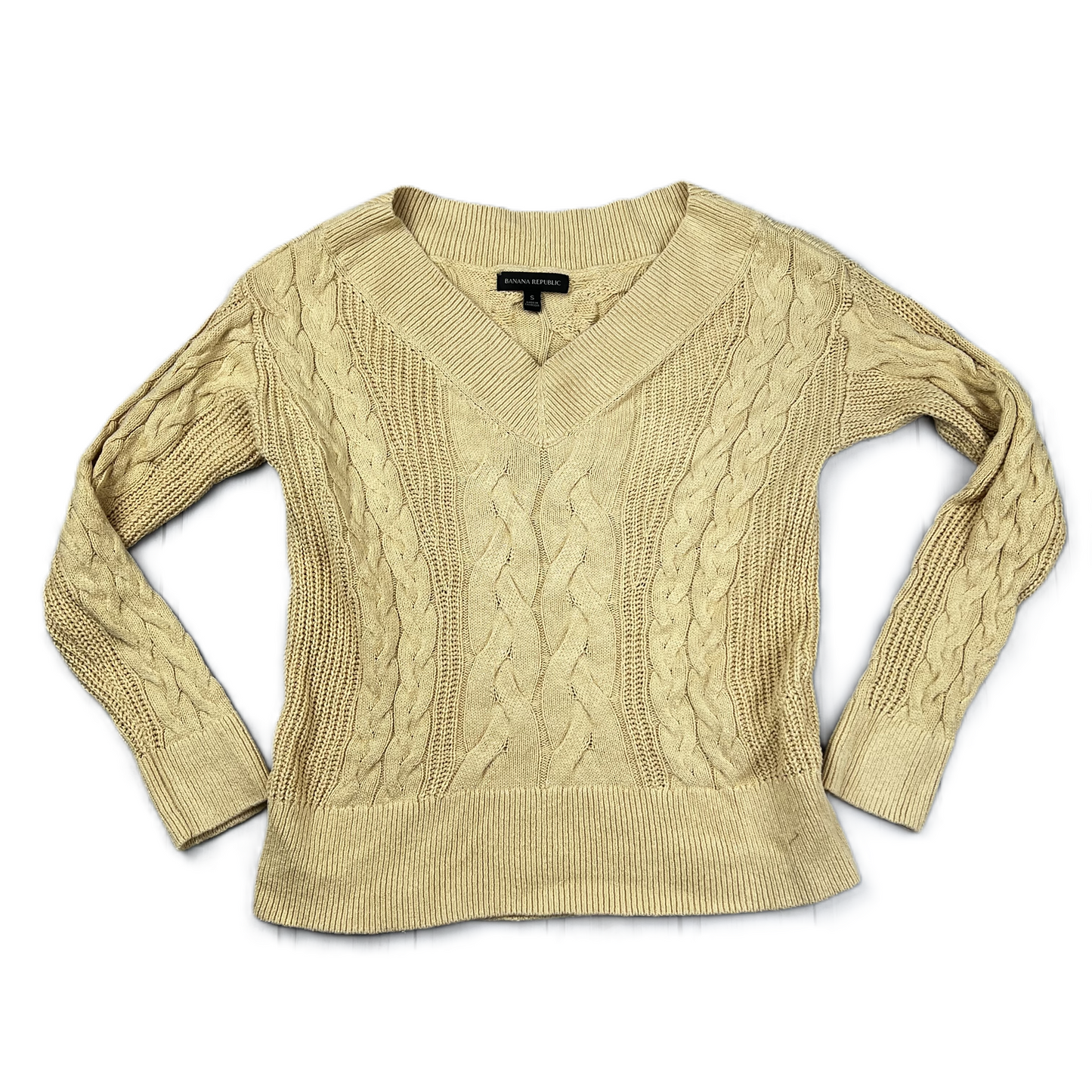 Yellow Sweater By Banana Republic, Size: S