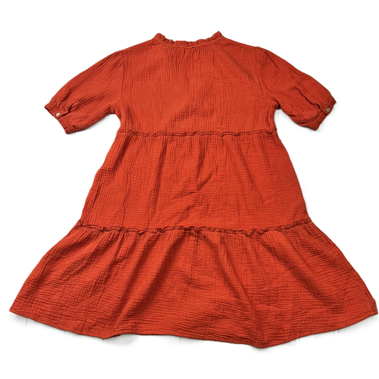 Orange Dress Casual Short By Drew, Size: S