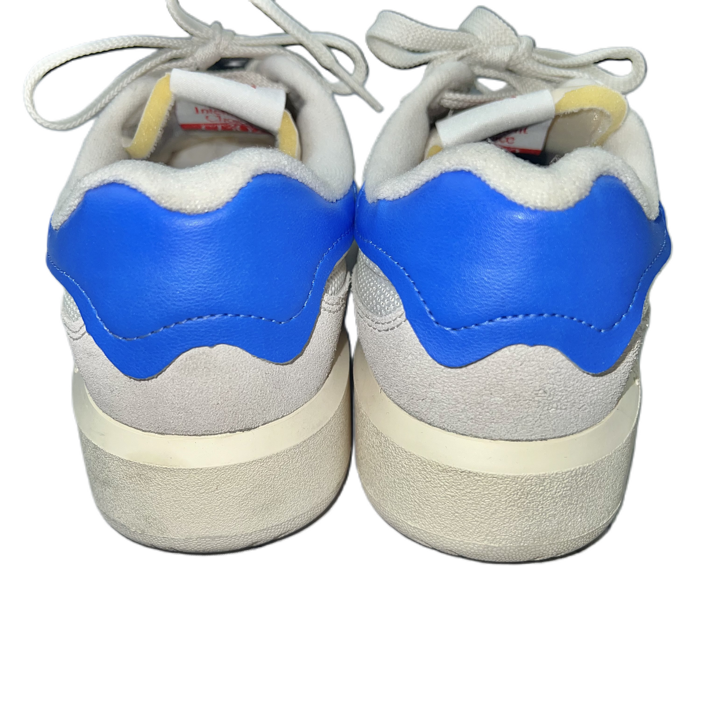 Blue & Cream Shoes Sneakers By New Balance, Size: 7