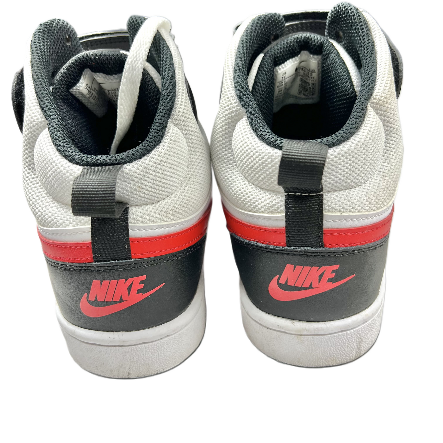 Black & Red Shoes Sneakers By Nike, Size: 8.5