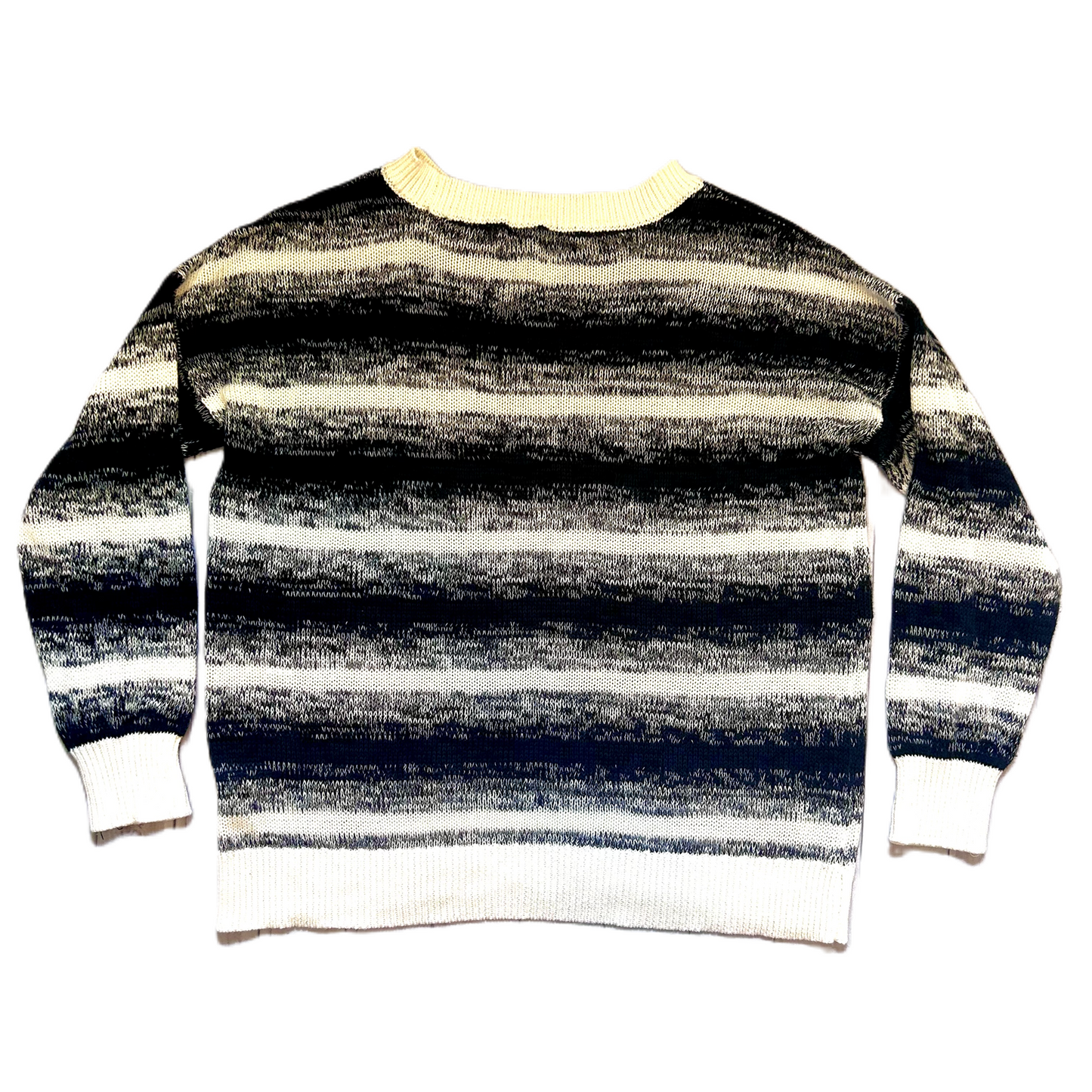 Sweater By Fate In Striped Pattern, Size: L