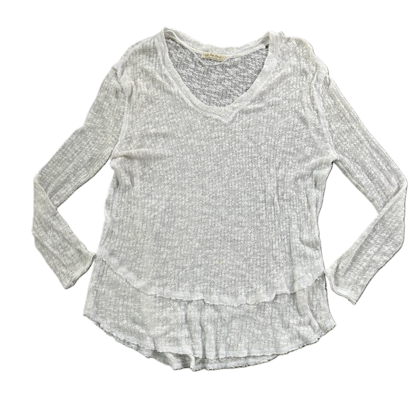 Tunic Long Sleeve By We The Free In Ivory, Size: S