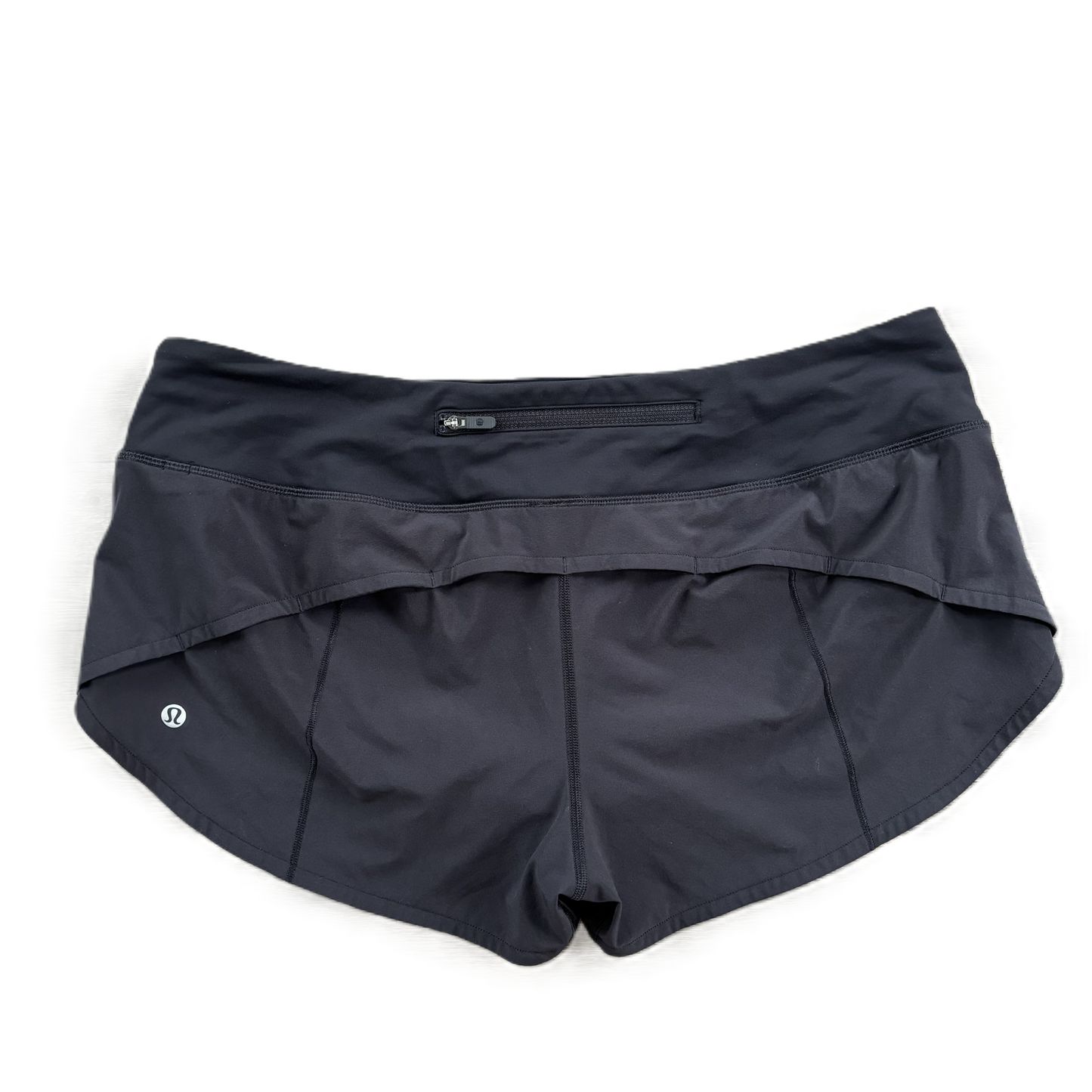 Athletic Shorts By Lululemon In Black, Size: 10