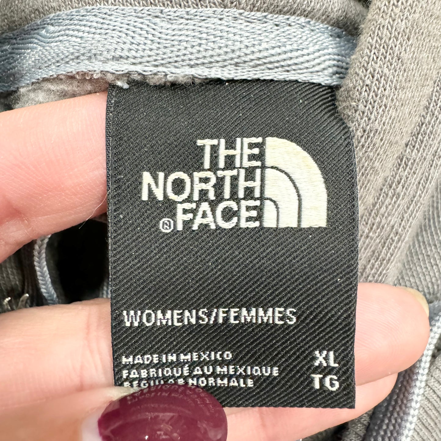 Sweatshirt Hoodie By The North Face In Grey, Size: Xl