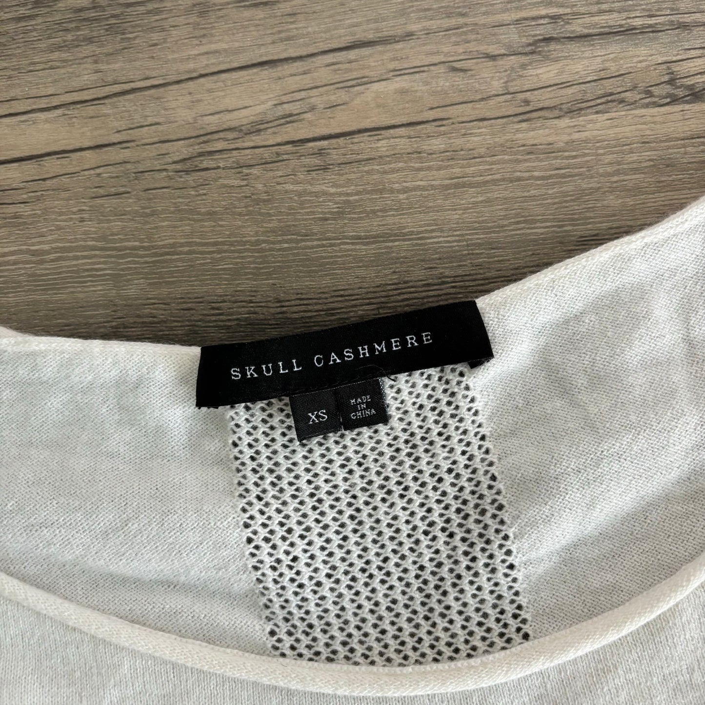 Sweater Cashmere By Skull Cashmere White, Size: Xs