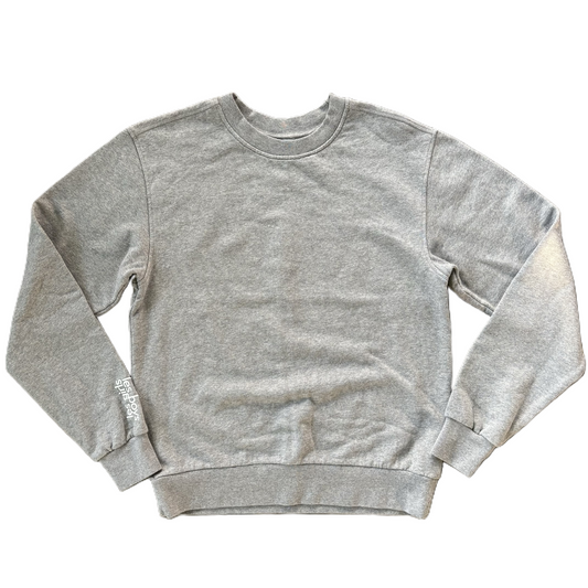 Sweater By Les Girls Les Boys In Grey, Size: S