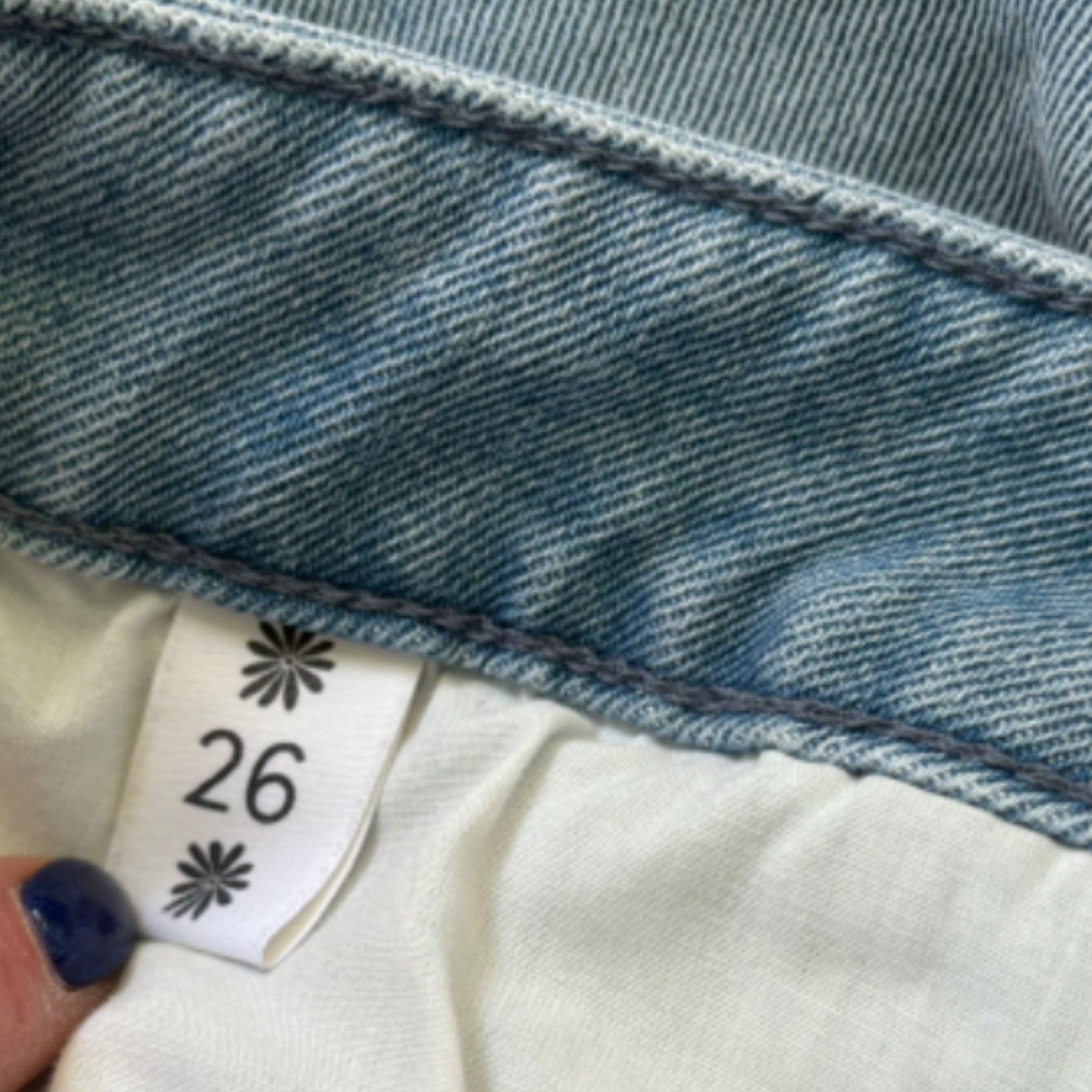 Jeans Straight By Mumu In Blue Denim, Size: 2