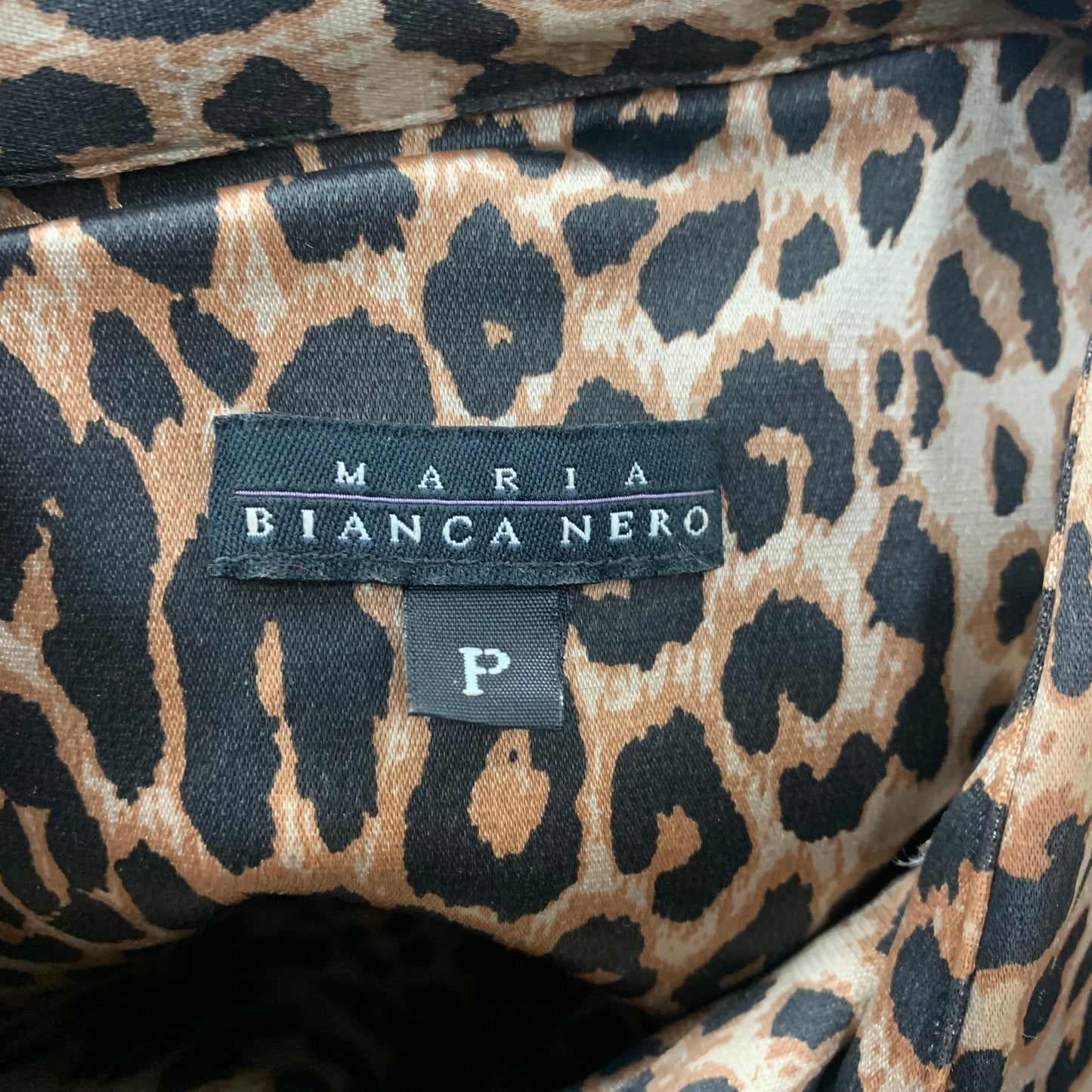 Jacket Other By Maria Bianca Nero In Leopard Print, Size: Xs