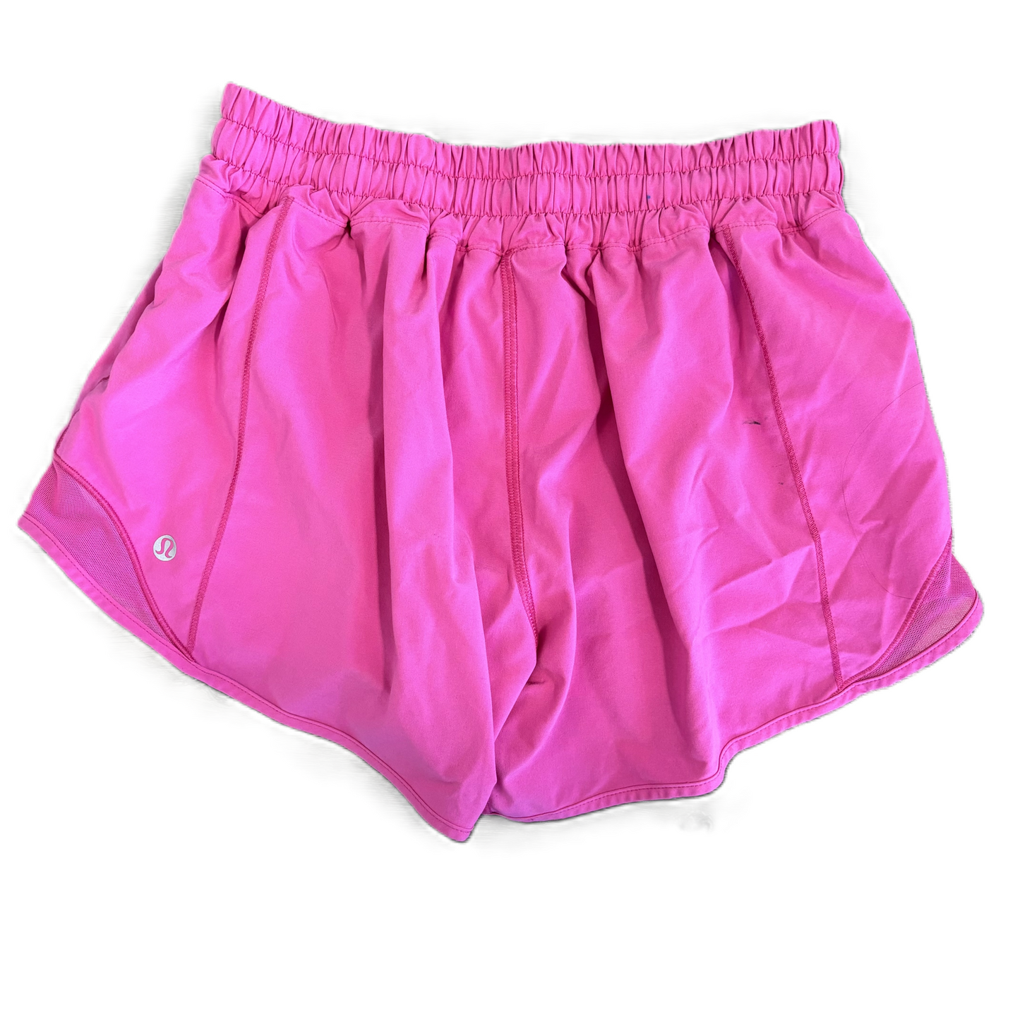 Athletic Shorts By Lululemon In Pink, Size: 6