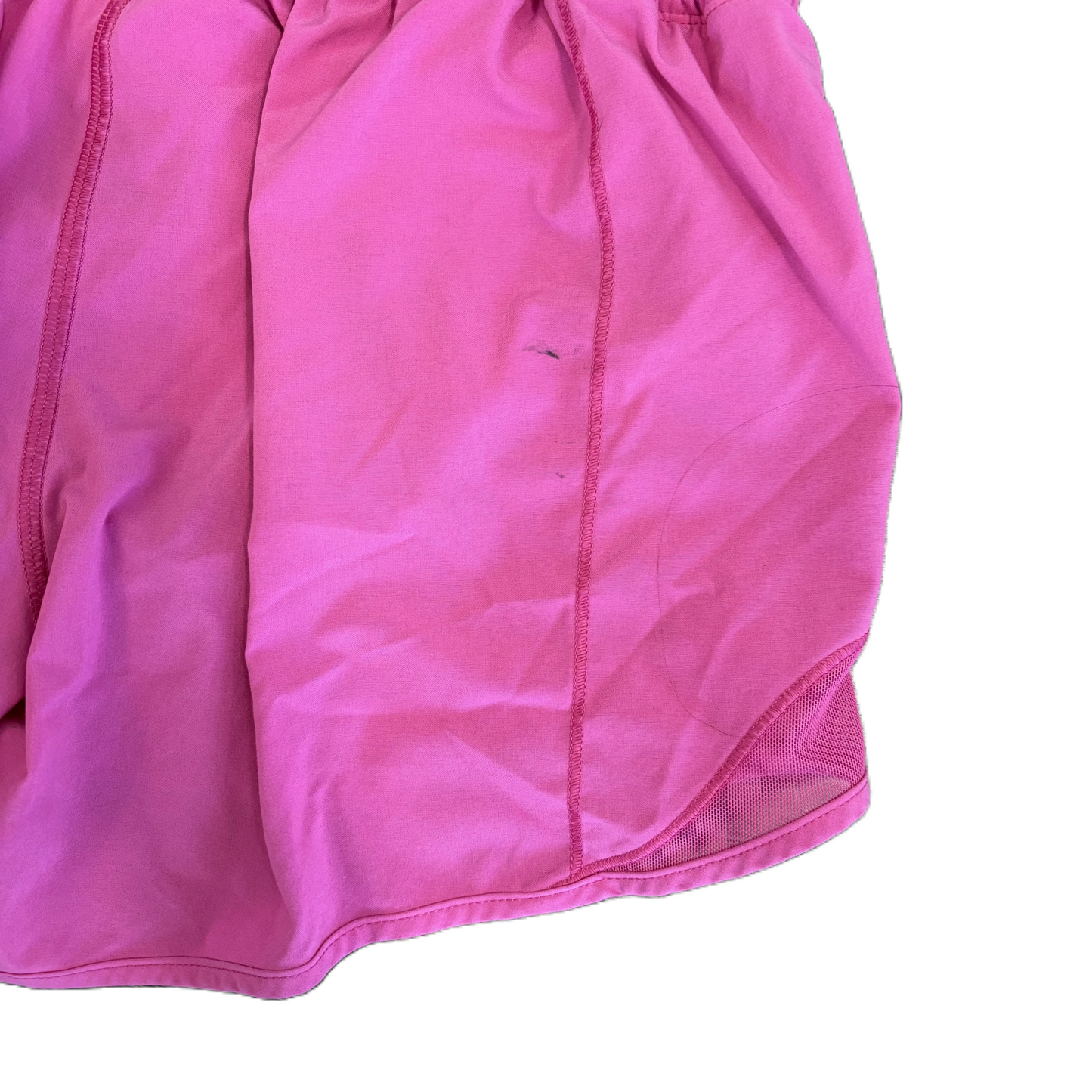 Athletic Shorts By Lululemon In Pink, Size: 6