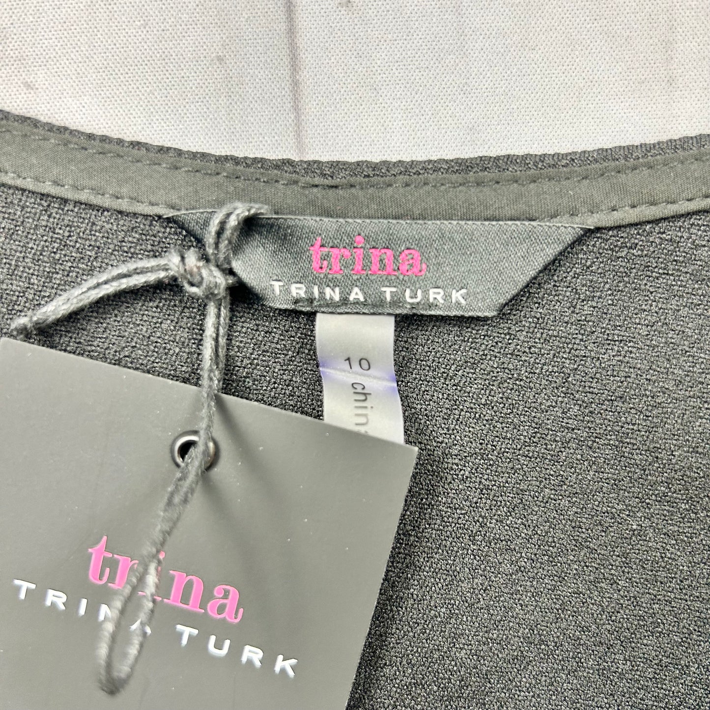 Dress Work By Trina By Trina Turk In Black, Size: M