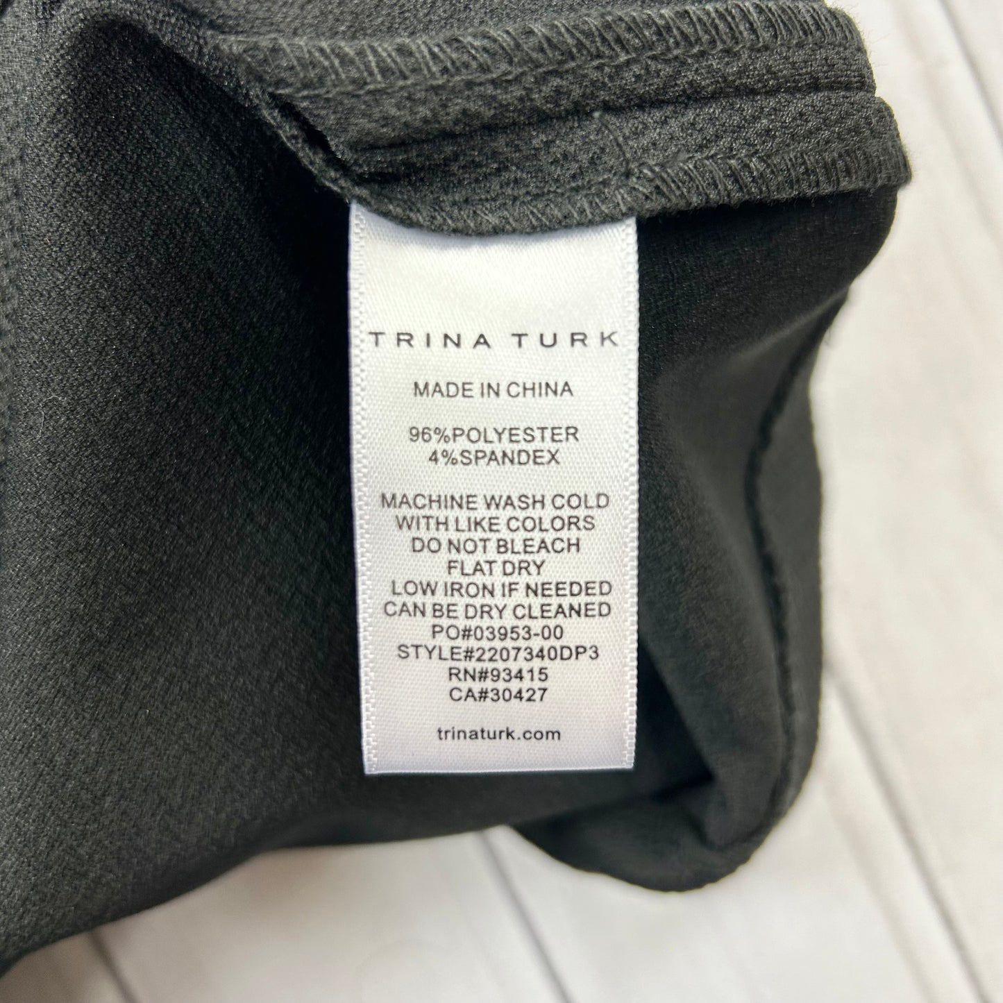 Dress Work By Trina By Trina Turk In Black, Size: M