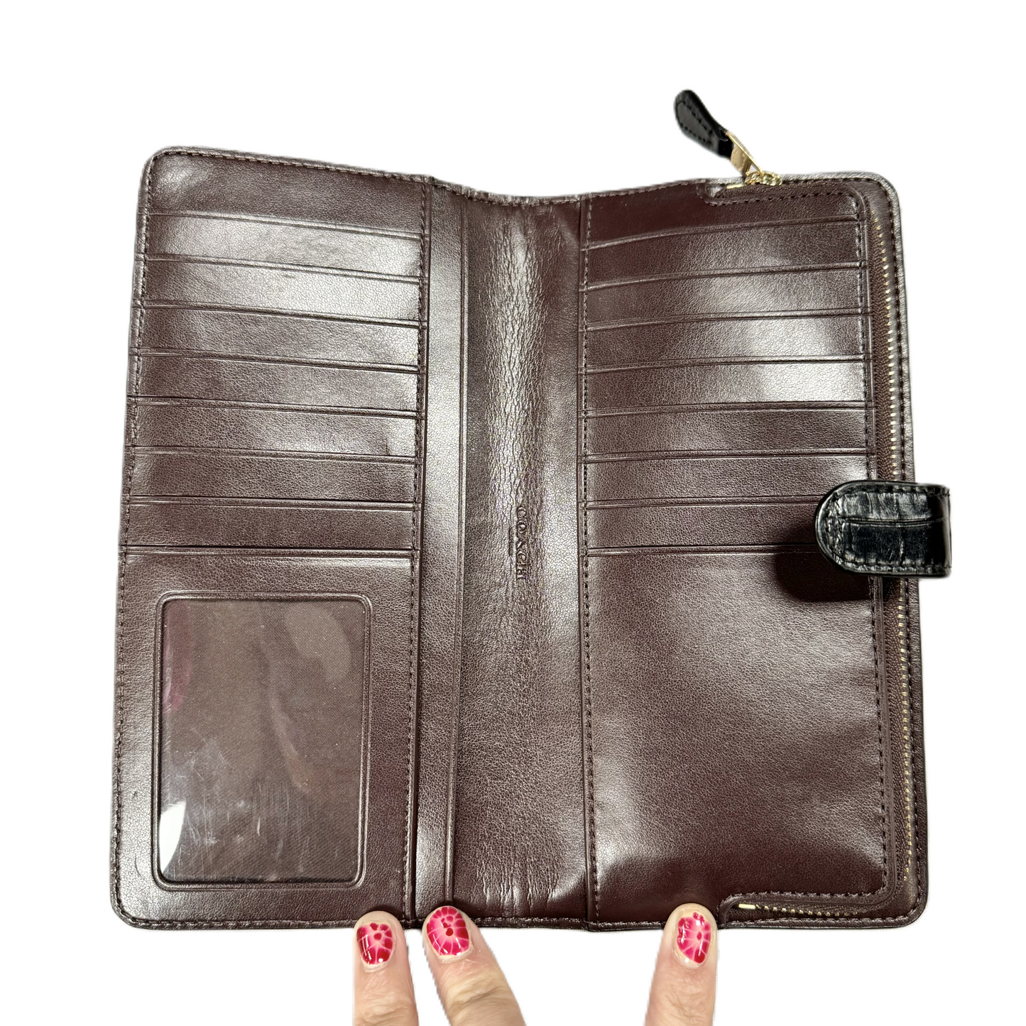 Wallet Designer By Coach, Size: Small