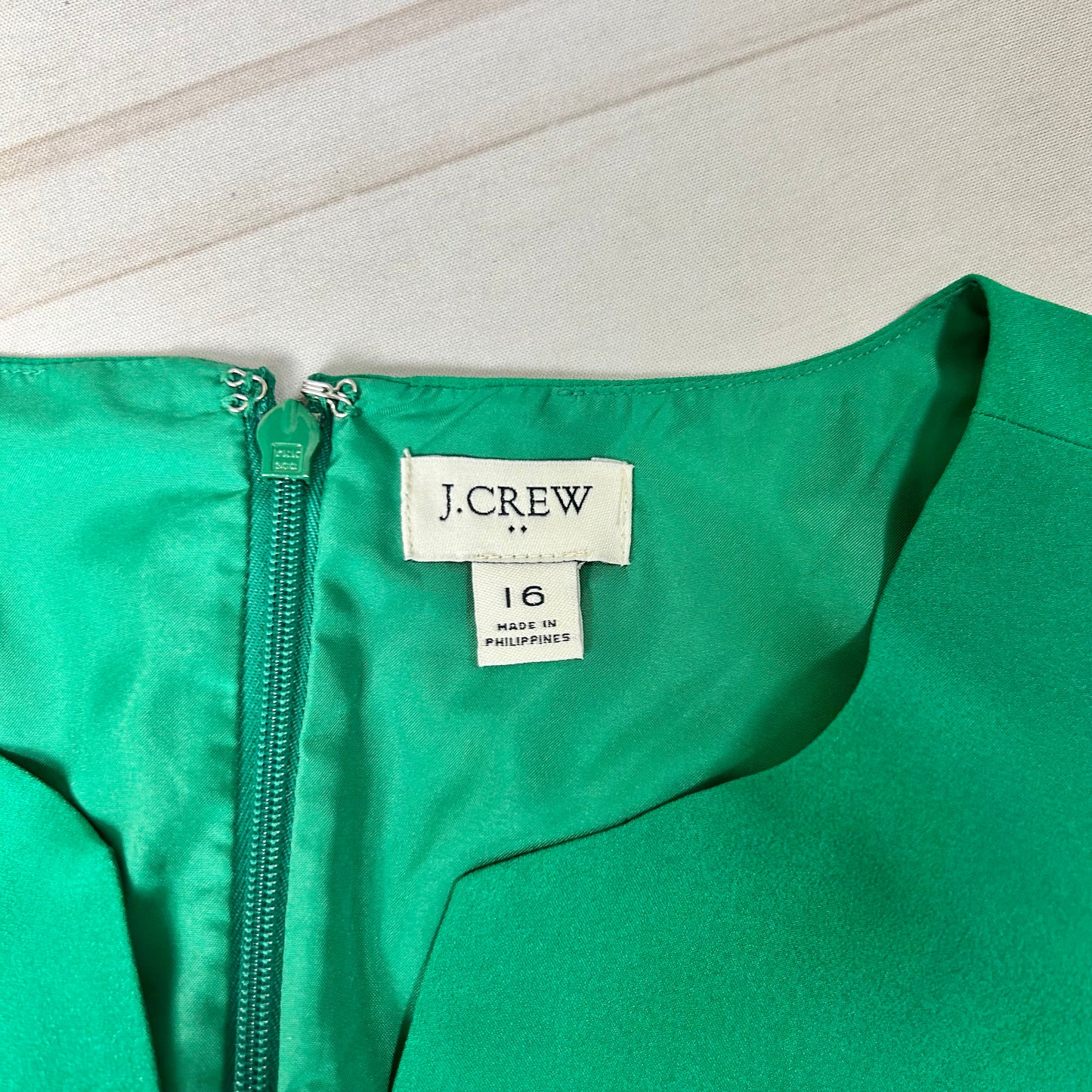 Dress Work By J. Crew In Green, Size: Xl