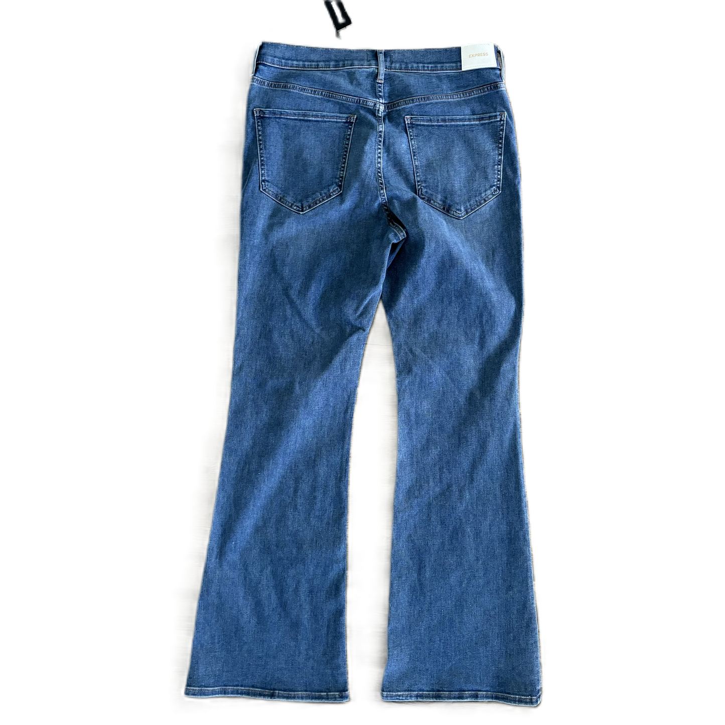 Jeans Flared By Express In Blue, Size: L