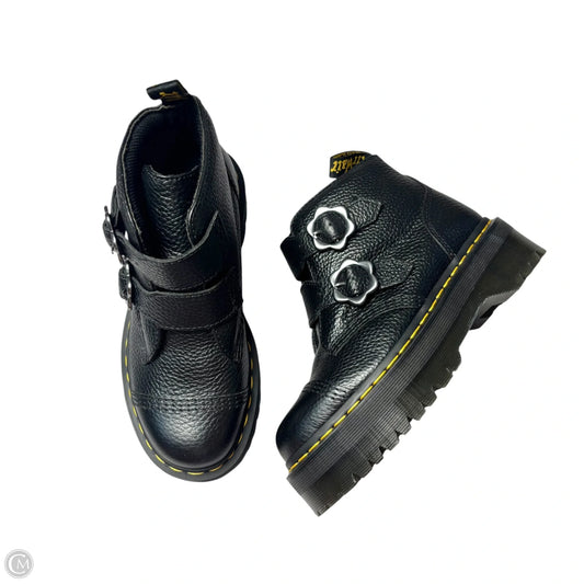 Boots Leather By Dr Martens In Black, Size: 7