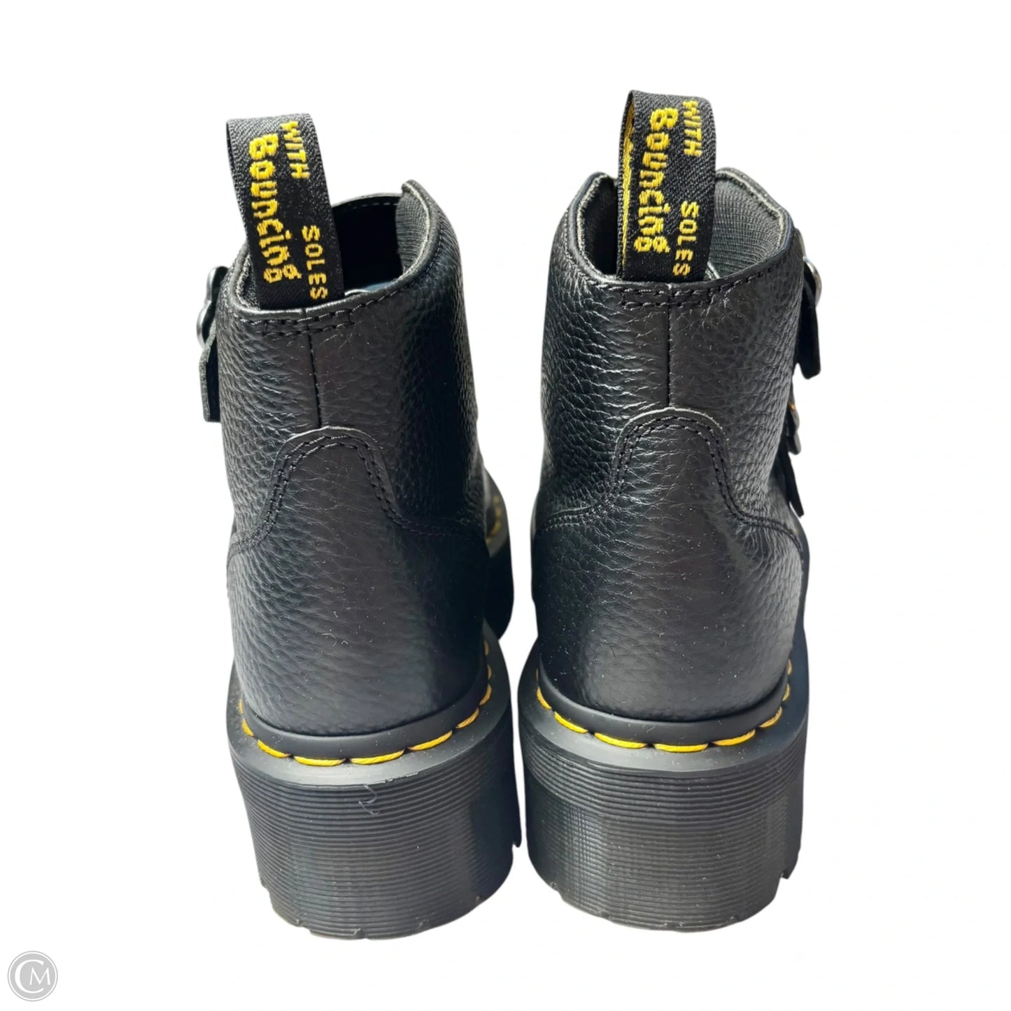 Boots Leather By Dr Martens In Black, Size: 7