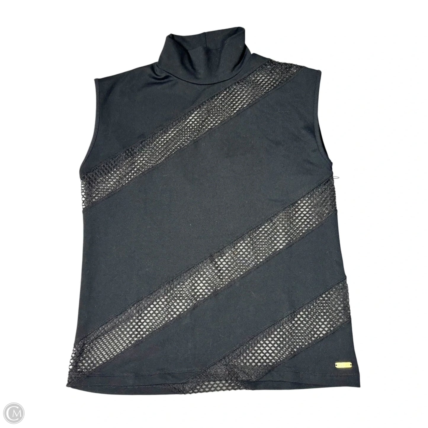 Athletic Top Short Sleeve By Prjon In Black, Size: S