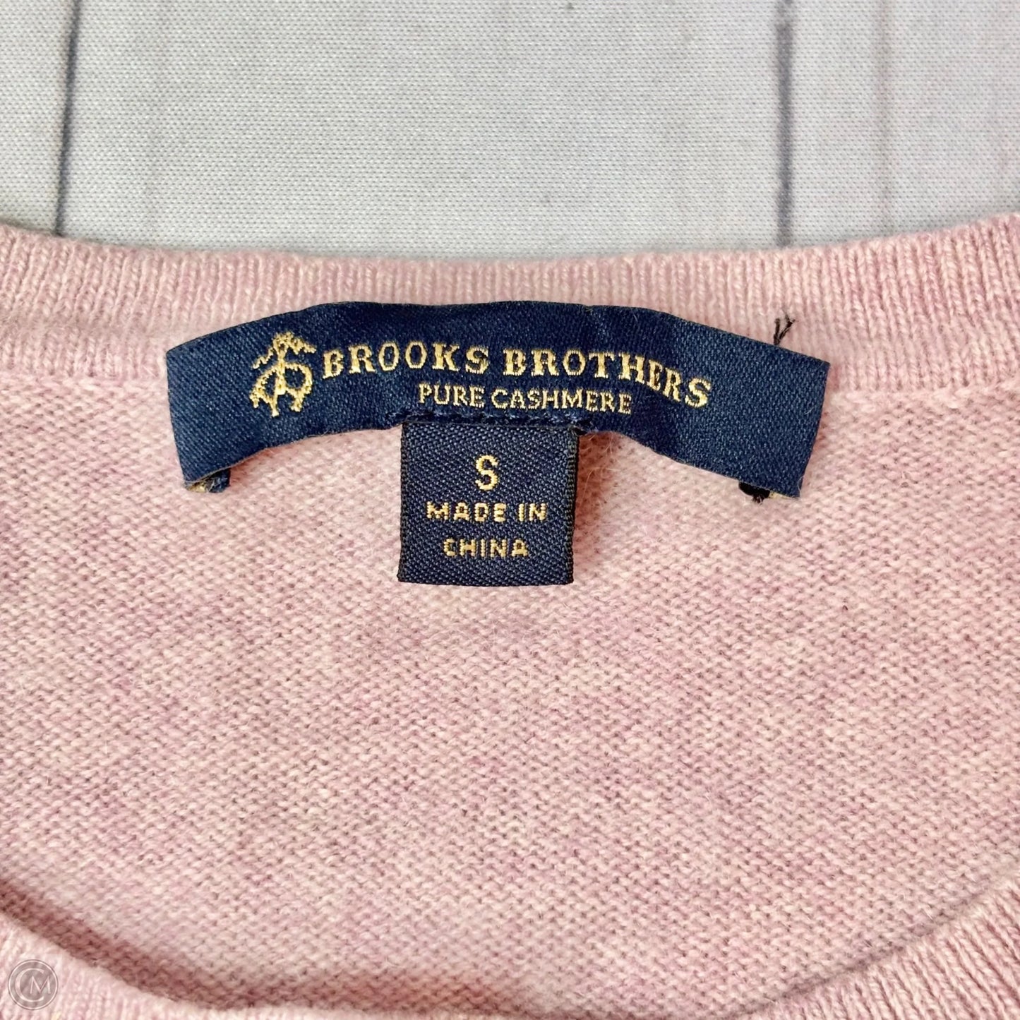 Sweater Cardigan Cashmere By Brooks Brothers In Pink, Size: S