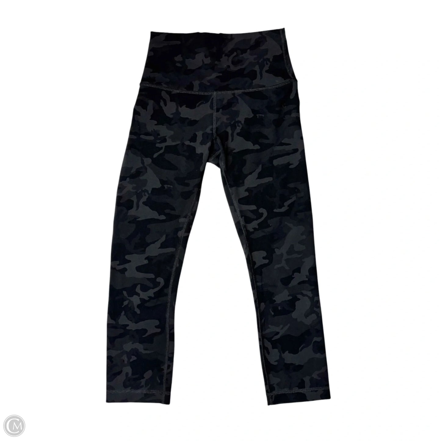 Athletic Leggings Capris By Lululemon In Camouflage Print, Size: S