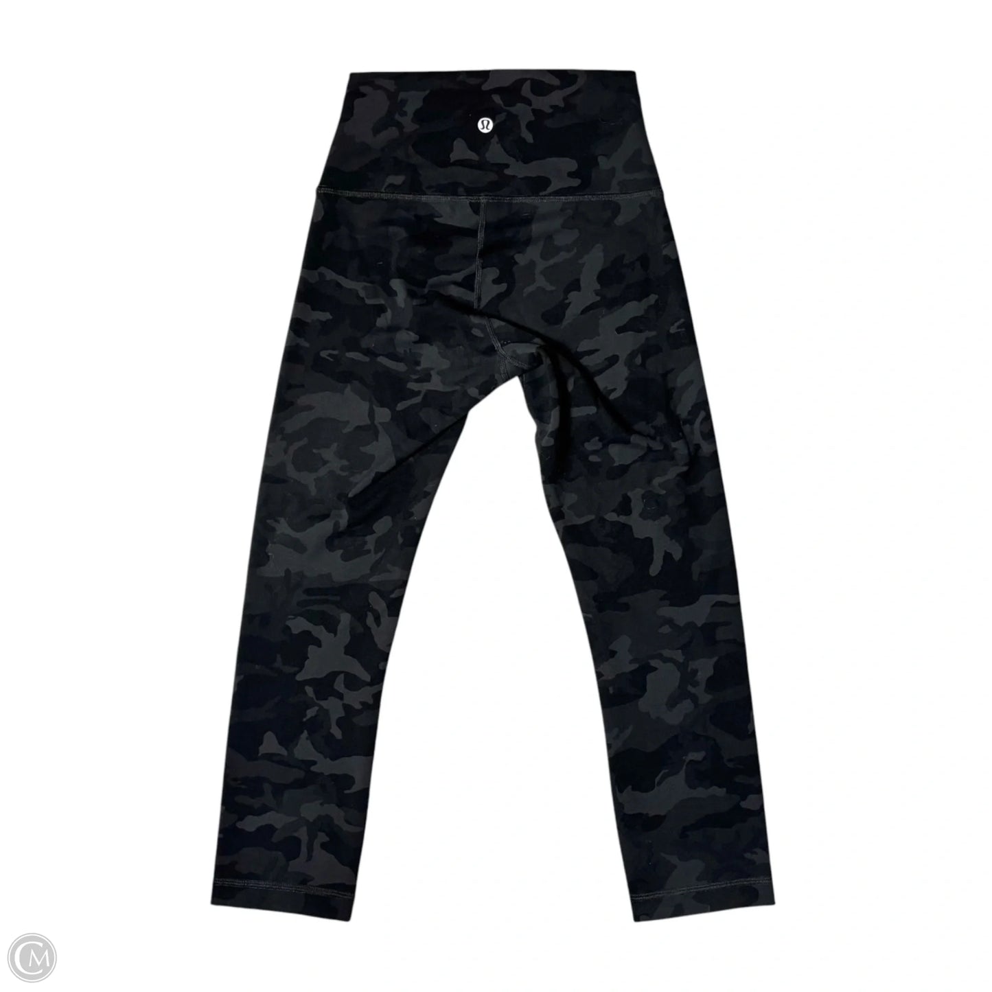 Athletic Leggings Capris By Lululemon In Camouflage Print, Size: S