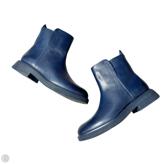 Boots Ankle Flats By Franco Sarto In Blue, Size: 6.5
