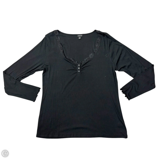 Top Long Sleeve Basic By Torrid In Black, Size: 3x