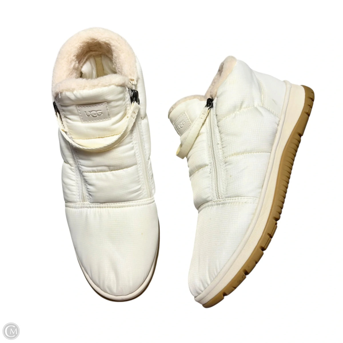 Boots Designer By Ugg In White, Size: 11