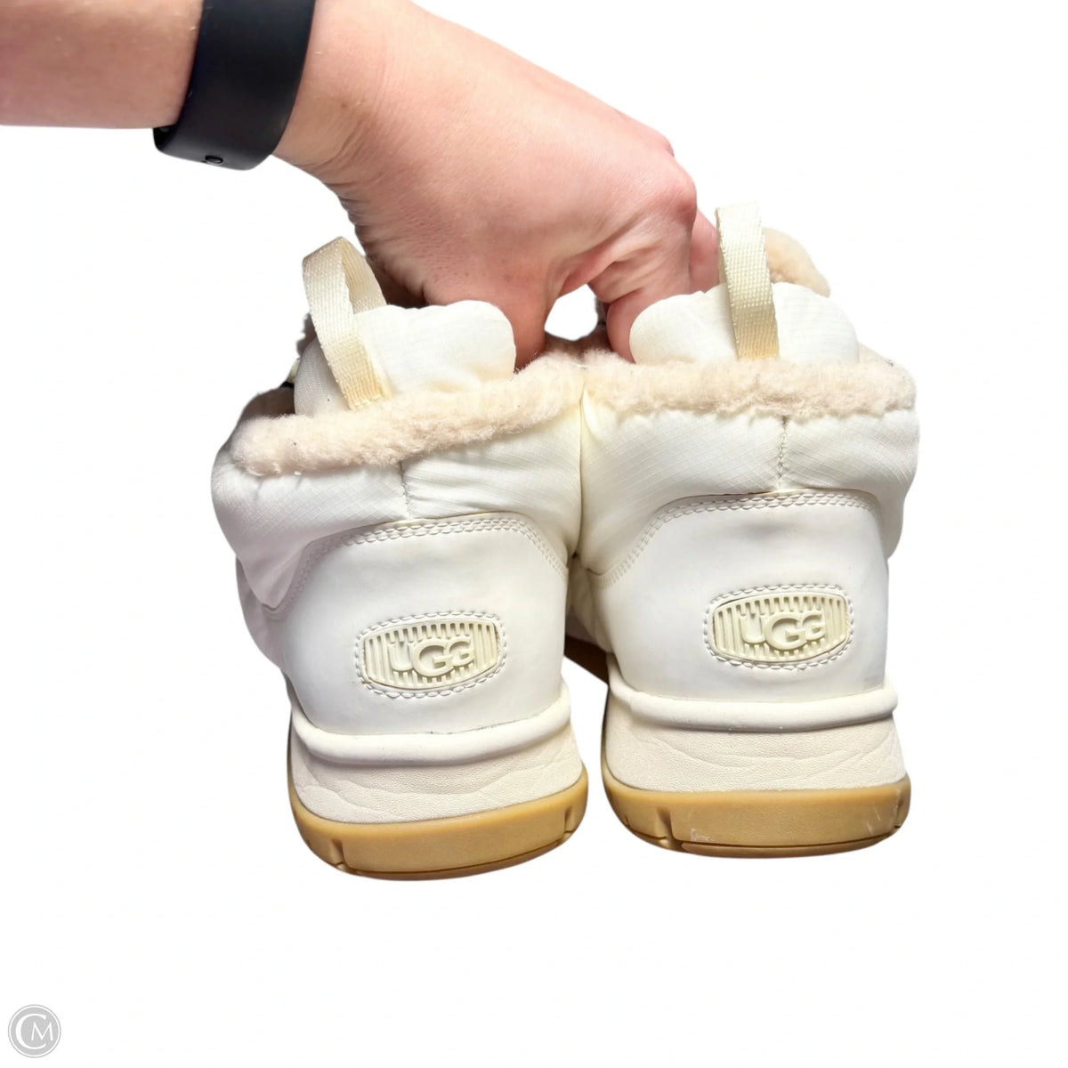 Boots Designer By Ugg In White, Size: 11