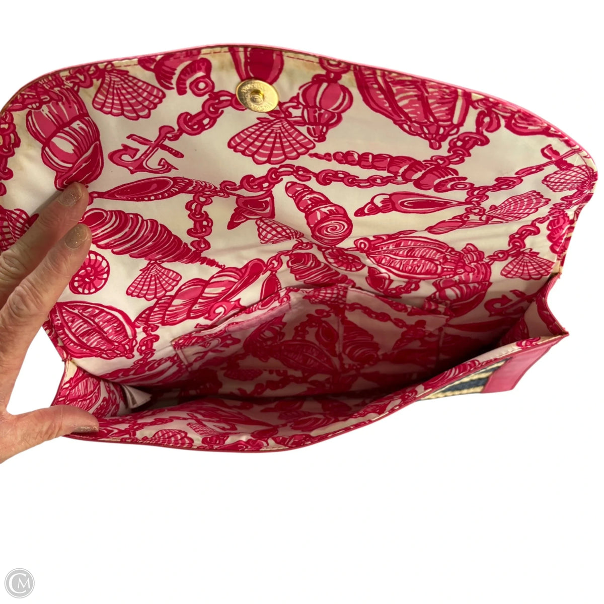 Clutch Designer By Lilly Pulitzer, Size: Medium